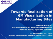 Towards Realization of 6M Visualization in Manufacturing Sites